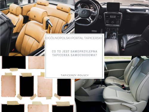 Co to jest samoprzylepna tapicerka samochodowa?