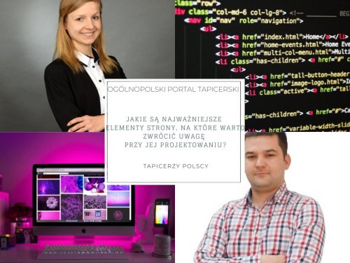 Jakie są najważniejsze elementy strony, na które warto zwrócić uwagę przy jej projektowaniu?