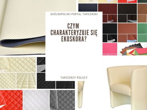 Czym charakteryzuje się ekoskóra?