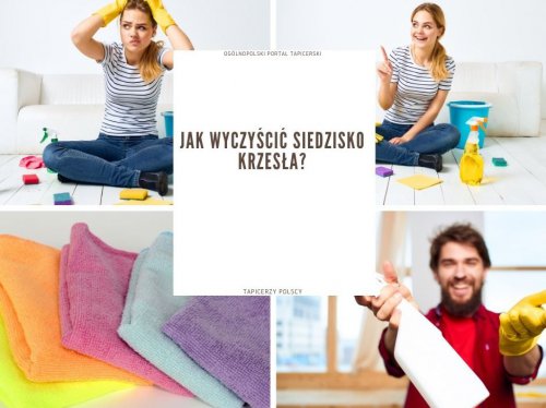 Jak wyczyścić siedzisko krzesła?